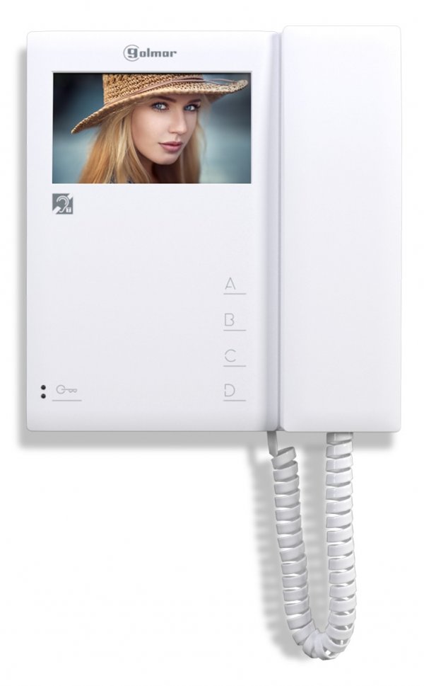 Tekna-S PLUS Golmar Tekna-S PLUS Golmar Έγχρωμη οθόνη Θυροτηλεόρασης 3.5