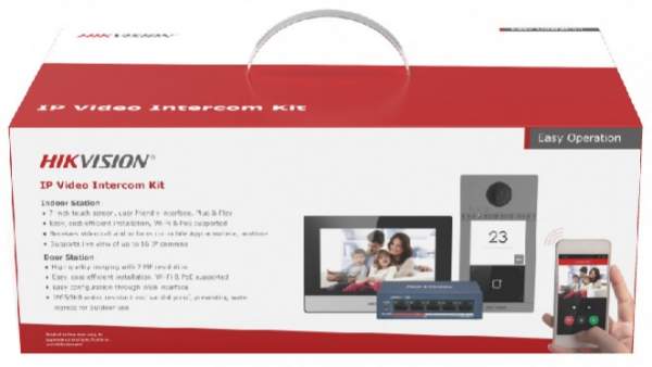 HIKVISION DS-KIS604-S(B) Hikvision Θυροτηλεόραση DS-KIS604-S(B) Hikvision